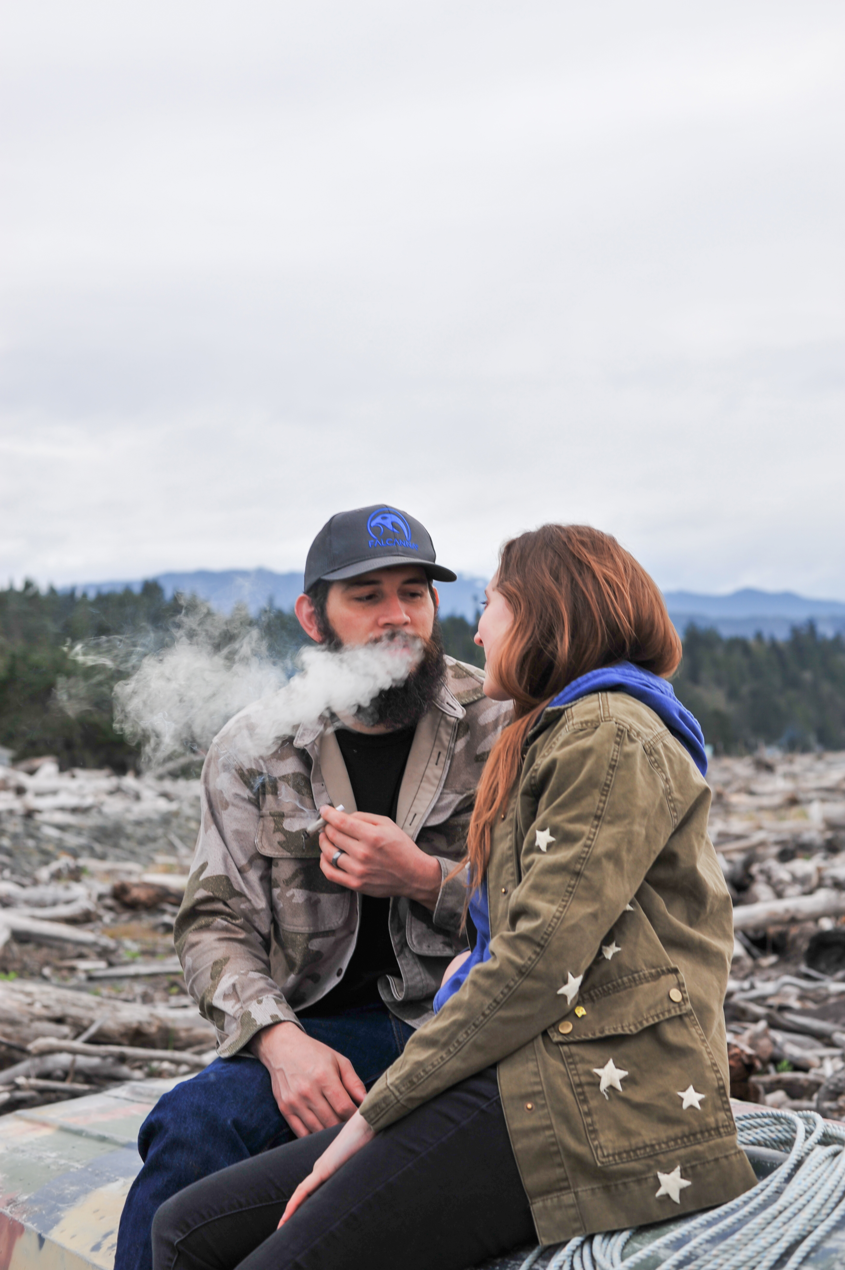 Bethany and Justin Rondeaux, founders of Falcanna